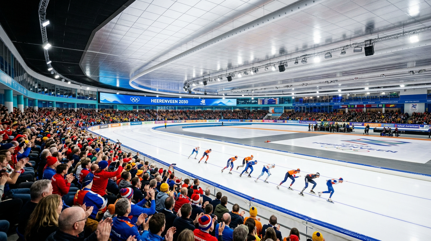 Frisse Wind 21 stelt vragen over het Olympisch schaatsen in Thialf